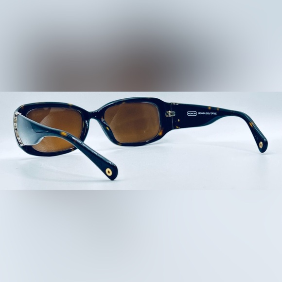 Coach BRONWEN S809 Tortoise Oval Sunglasses Frames Only - Picture 5 of 8